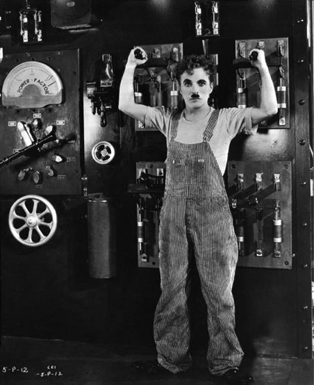 charlie chaplin movies. In silent films for