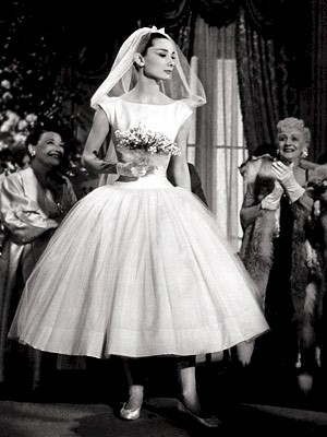 wedding dress 1950